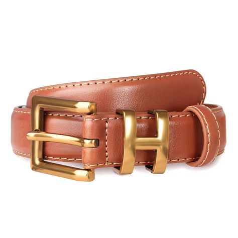 PRICES MAY VARY. 【Classic Design】： A great looking belt, which contains enough details and fashion elements. It adds fun to your clothes! 【Exquisite Workmanship】： The belt is 100cm/40inch long and 2.3cm/ 0.9inch wide. Sophisticated soft leather material with smooth and durable edges. This woman's belt has a buckle that makes it super easy&keep the design intact! 【Fashion Accessories】：The simple and fashionable design of this elegant belt. It is an indispensable and perfect accessory in every lad Belt With Jeans, Elegant Belt, Fashion Elements, Branded Belts, Classic Style Women, Classic Metal, Artificial Leather, Leather Belts, Classic Leather