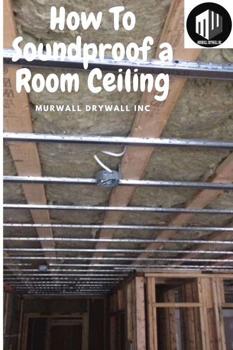 #basementguide #basementideas #basementmancaveideas Sound Proofing Basement Ceiling Diy, Sound Proof Basement Ceiling, Drywall Basement Walls, Soundproofing Basement Ceiling, Insulating Basement Ceiling, Removable Basement Ceiling, Basement Bilco Door Ideas, How To Put Up Drywall In Basement, Moody Basement Bedroom