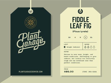 Plant Logo, Clothing Labels Design, Hang Tags Clothing, Hang Tag Design, Graphic Design Cards, Plant Tags, Background Design Vector, Plant Labels, Paper Board