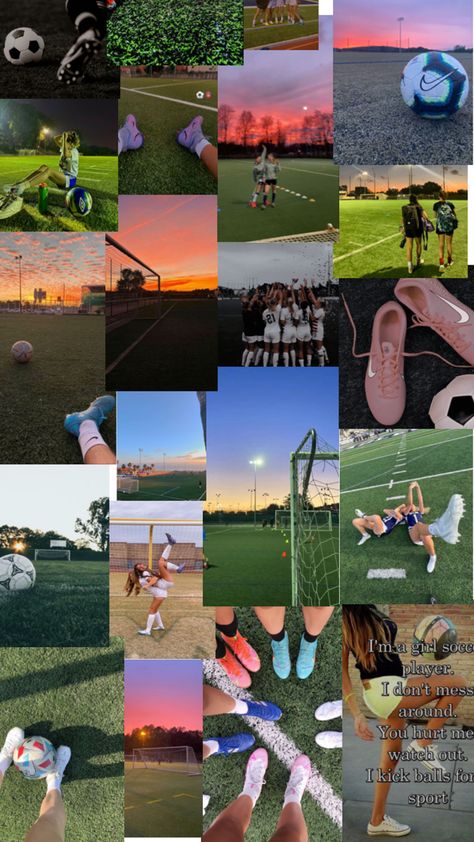 I am a soccer player, and with a tournament coming up, I thought I would make this! Soccer Player, Soccer, Collage, Football