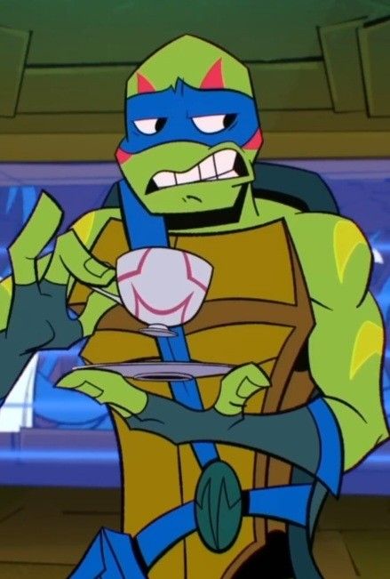 Blue Ninja Turtle, Leonardo Rottmnt, Rise Leo, Leo Rottmnt, Rottmnt Leo, Leonardo Ninja Turtle, Leonardo Tmnt, Ninja Turtles Funny, Silly Kids