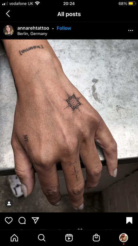 Tato Finger, Aum Tattoo, Mandala Thigh Tattoo, Cute Mandala, Tattoo Bar, Mandala Wrist Tattoo, Small Mandala Tattoo, Mandala Hand Tattoos, Our Mindful Life