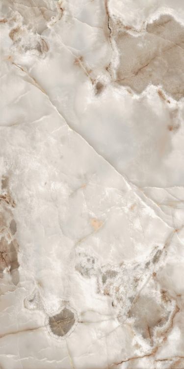 ELY Reves Noisette Glossy 12x24 Light Colored Granite Countertops, Countertop Colors, Light Marble, Countertop Slabs, Vessel Sink Vanity, Matte Colors, Wall Texture Design, Mosaic Backsplash, Onyx Marble