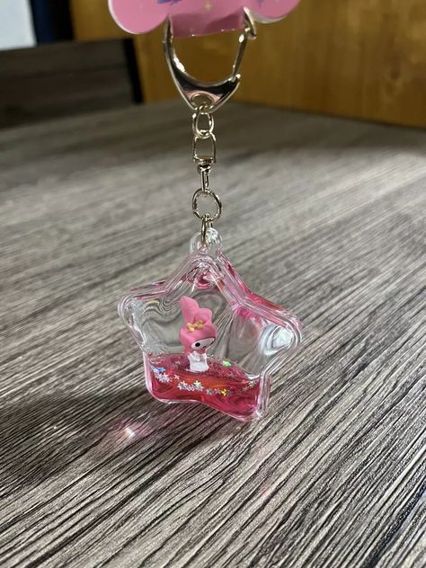 Tsunameez Sanrio My Melody Liquid Water Glitter Star Keychain Charm Hello Kitty | eBay My Melody Charm, Sanrio Keychain Plush, Water Keychain, My Melody Keychain, Liquid Keychain, Kawaii Keychains, Kawaii Theme, Sanrio Keychain, Star Keychain