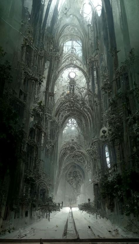 Gothic Athestic, Dark Cathedral Art, Dark Fantasy Cathedral, Cool Gothic Wallpaper, Fantasy Gothic Architecture, Gothic City Fantasy Art, Gothic European Aesthetic, Gothic City Aesthetic, Opiumcore Aesthetic Wallpaper