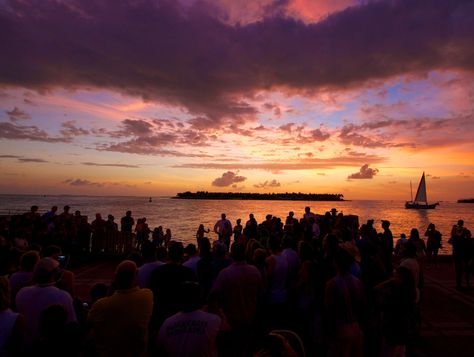 Embark on a unique Key West vacation with a trip to these little-known hidden gems, from seaside dining to sandbar relaxation. Mallory Square Key West, Key West Boats, Florida Keys Beaches, Key West Sunset, Key West Beaches, Travel Key West, Key West Hotels, Key West Vacations, Dry Tortugas National Park