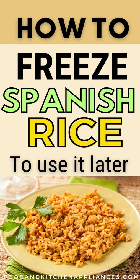 Can You Freeze Cooked Rice, Can You Freeze Rice, How To Freeze Rice, Make Ahead Mexican Rice, Make Ahead Rice, Freeze Cooked Rice, Meals Postpartum, Freezing Rice, Freezing Cooked Rice