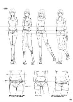 How to draw clothes by tukaram on DeviantArt Character Design Cartoon, Manga Tutorial, Art Manga, Gambar Figur, Character Sketches, 인물 드로잉, Poses References, Body Drawing, Female Body