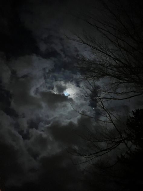 #sky #night #moon #aesthetic #nightsky #clouds #darksky #dark Dark Midnight Aesthetic, Too Shy To Confess, Clouds At Night Aesthetic, Midnight Moon Aesthetic, Dark Skies Aesthetic, Dark Nights Aesthetics, Dark Night Aesthetic Sky, Midnight Aesthetic Sky, Boredom Aesthetics Dark