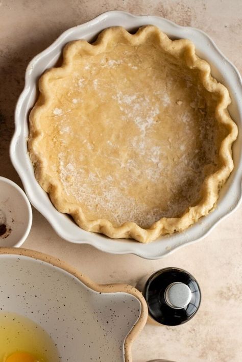 Easy Flaky Pie Crust, Blind Bake Pie Crust, Vegan Pie Crust Recipe, Lattice Pie Crust, All Butter Pie Crust, Homemade Pie Crust Recipe, Easy Pie Crust, Pie Crust Recipe, Perfect Pie Crust