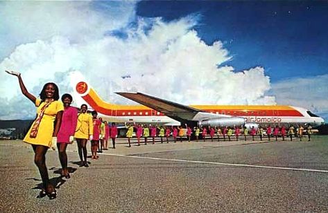 Air Jamaica, Jamaica History, Jamaican Culture, National Airlines, Vintage Airlines, Air Travel, West Indies, Bob Marley, Jamaica