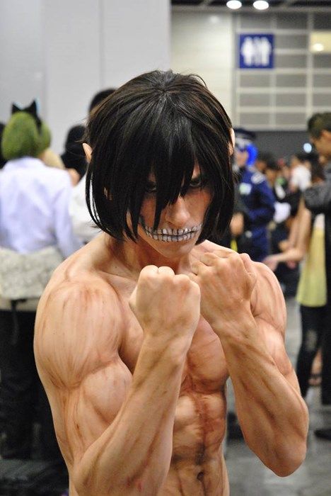 Cheezburger.com - Crafted from the finest Internets.. Titan Cosplay, Aot Cosplay, Belle Cosplay, Eren Aot, Tokyo Ghoul Cosplay, Snk Cosplay, Titans Anime, Epic Cosplay, Attack On Titan Eren