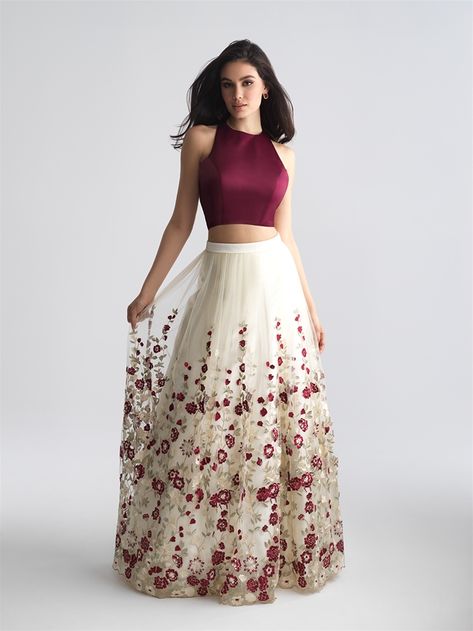 Madison James Madison James, Lehnga Dress, Neck Details, 파티 드레스, Red Lehenga, Indian Gowns Dresses, Ghagra Choli, Party Wear Lehenga, Dresses Indian