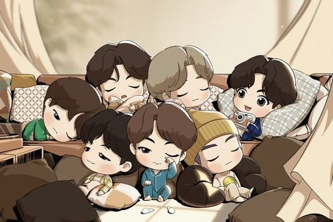 TinyTAN_official on Twitter: "[#Behind_the_Magic_Door] Even after this long sweet nap, Friends by me will never change. #TinyTAN… " Bts Laptop Wallpaper, Bts Wallpaper Desktop, Bts Anime, Chibi Wallpaper, Bts Backgrounds, Twitter Bts, Cute Desktop Wallpaper, Army Wallpaper, Wallpaper Laptop