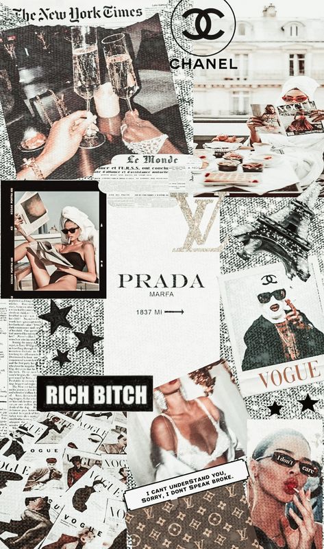 Luxury Collage, Wallpaper Tumblr Aesthetic, Flower Drawing Easy, Vogue Wallpaper, Icona Ios, 2022 Aesthetic, Prada Marfa, Rose Gold Wallpaper, Simple Iphone Wallpaper