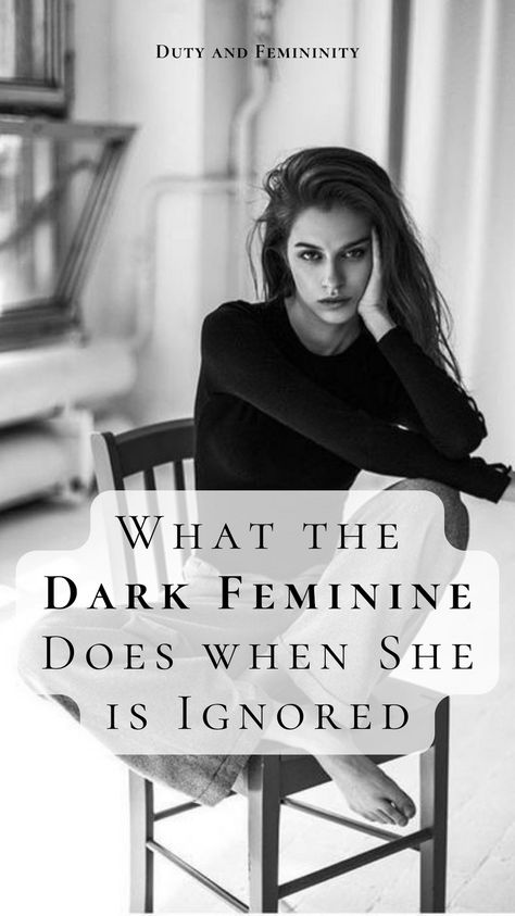 When he ignores you and you’re dating him, it’s often hard to figure out you should handle it without looking obsessive. This article does a great job in explaining how the woman in her Dark Feminine energy would handle it with grace and confidence. Strong Feminine Energy, Dark Feminine Energy Captions, Dark Feminine Text Messages, Dark Feminine Energy Books, Dark Feminine Seduction, Delusional Confidence, Dark Feminine Books To Read, Dark Femine Aethstetic, Dark Woman Aesthetic