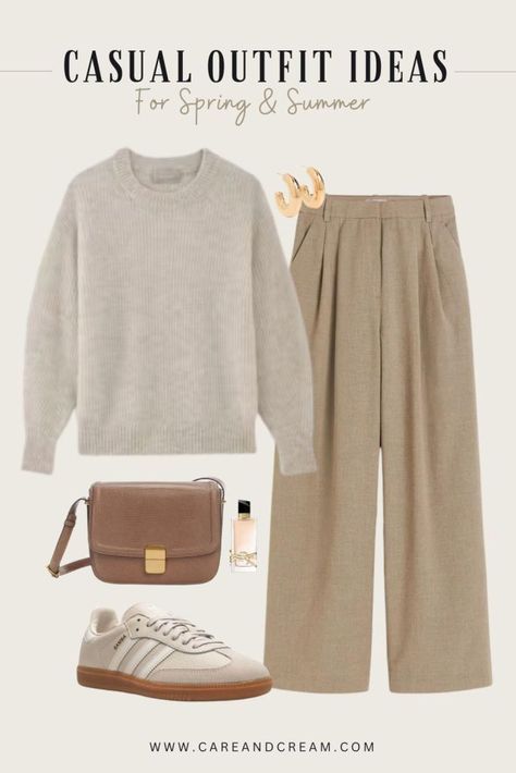 Amazon Outfit Inspiration, Outfit Spring 2025 Women, Spring Outfits 2025 Women, Modest Fashion Outfits Summer Casual, Spring Outfits 2025, London Style Summer, Work Outfit Smart Casual, 2024 Fits, Looks Adidas