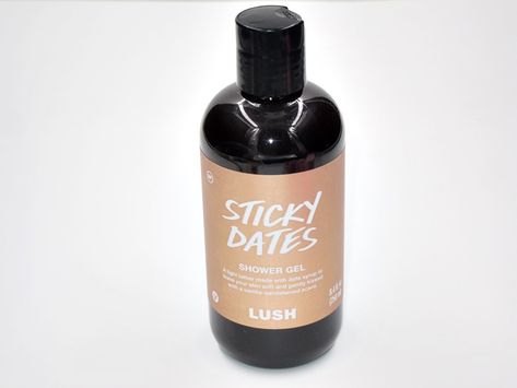 Lush Sticky Dates Shower Gel Is One Big Surprise - Musings of a Muse Sticky Dates, Date Syrup, Sandalwood Oil, A Muse, Eid Al Fitr, Orange Juice, Bubble Gum, Shower Gel, Syrup