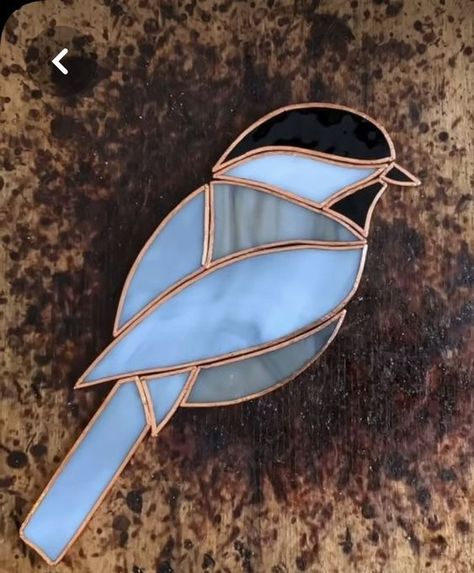 Blue Stained Glass Patterns, Faux Stained Glass Patterns, Stained Glass Windows Church, Stained Glass Gifts, Stained Glass Patterns Free, Glass Suncatchers, Stained Glass Bird, Glass Craft, Glass Diy