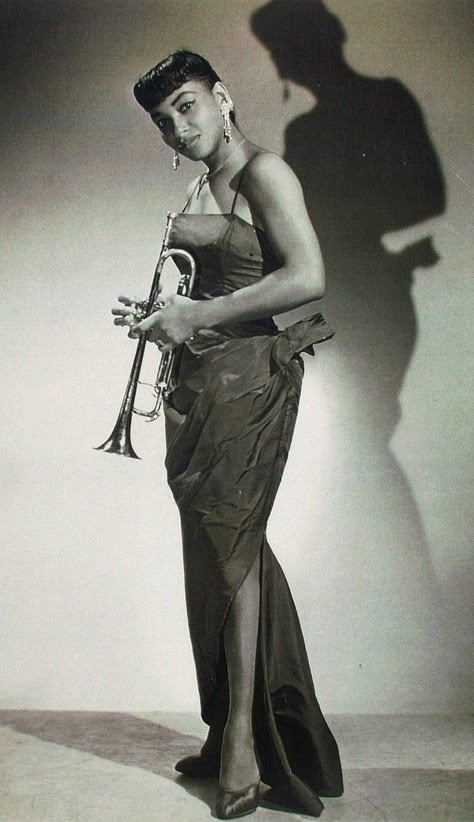 Black Then | Clora Bryant: One of the Most Under-Recognized Musical Pioneers Women Musicians, Jazz History, Outfit Night Club, Big Band Jazz, Jazz Trumpet, Jazz Cat, Charlie Parker, Dizzy Gillespie, Music Documentaries