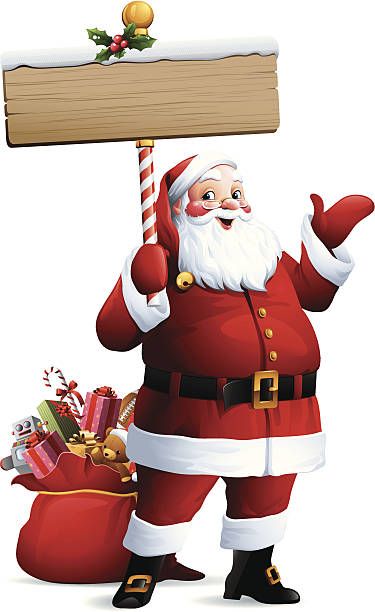 Santa Claus - Sign Santa Claus Pictures, Cartoon Santa Claus, Happy Christmas Day, Santa Claus Images, Merry Christmas Wallpaper, Christmas Cake Topper, Cartoon Santa, Christmas Topper, Christmas Border