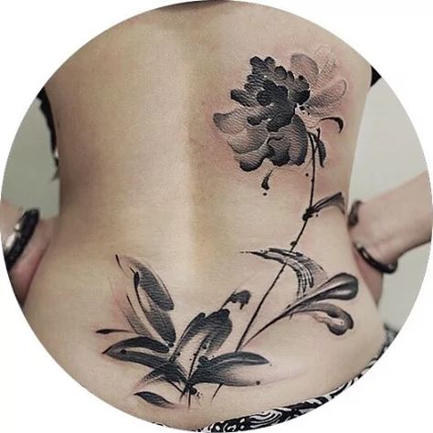 Beautiful Flower Tattoos, Full Body Tattoo, Rose Tattoo Design, Side Tattoos, Cover Up Tattoos, Sumi E, Tattoo Design Drawings, Animal Tattoos, Shoulder Tattoo