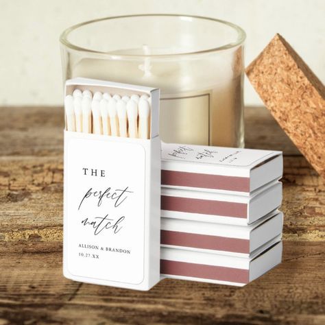 Calligraphy The Perfect Match Wedding Matches Wedding Matches Favors, Matchbox Wedding Favors, Calligraphy Designs, Wedding Box, Beautiful Calligraphy, Wedding Gifts For Guests, Wedding Glasses, Wedding Favor Boxes, Guest Gifts