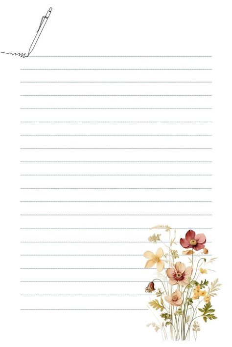 Vintage Writing Paper, Printable Lined Paper, Note Card Gifts, Free Printable Stationery, Writing Paper Printable, Page Borders Design, Line Paper, Paper Background Design, Stationary Paper