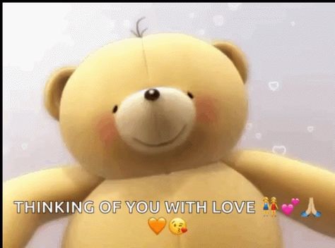 Going To Miss You, Thinking Of You Gif, Bear Animated, You Make Me Crazy, Bear Gif, Trippy Gif, I Cant Sleep, Night Love, Love Hug