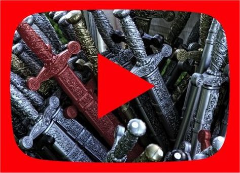 Article: A Fantasy Geek’s Guide to YouTube: Weapons and Warfare Fantasy Faction, Science Fiction, Background Images, Geek Stuff