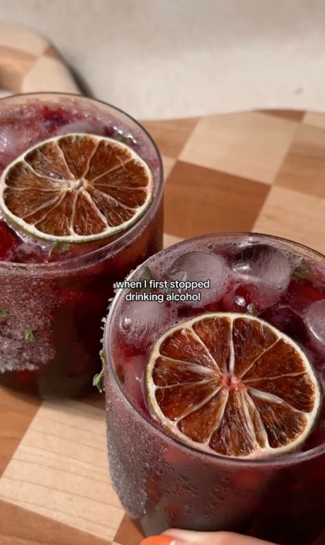 Fall Mocktail Recipes 2023: Sip Cozy & Satisfying Non-Alcoholic Bevs – StyleCaster Ranch Water, Sweet Matcha, Mulled Apple Cider, Blueberry Mojito, Mocktail Recipes, Drink Recipes Nonalcoholic, Pumpkin Spice Season, Cherry Juice, Creamy Desserts