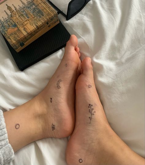 Line tattoos. Simple tattoos. Heart tattoo. Smile tattoo. Fish tattoo. Sunrise tattoo. Fake tattoo Tattoos On Feet For Women Small, Tiny Feet Tattoos For Women, Feet Tattoos For Women Minimalist, Patchwork Feet Tattoos, Patchwork Foot Tattoo, Dainty Feet Tattoos, Arch Of Foot Tattoo, Fine Line Feet Tattoos, Smiling Heart Tattoo