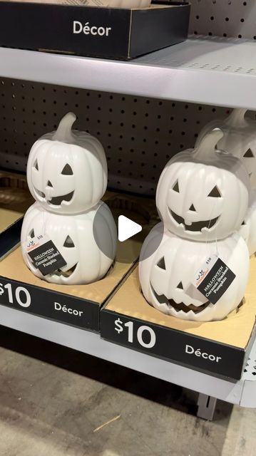 Walmart Pumpkin Crafts, Halloween Ceramics Ideas, Ceramic Pumpkins, Halloween Ice Cream, Target Halloween, Halloween Facts, Walmart Home, Walmart Finds, Halloween Magic