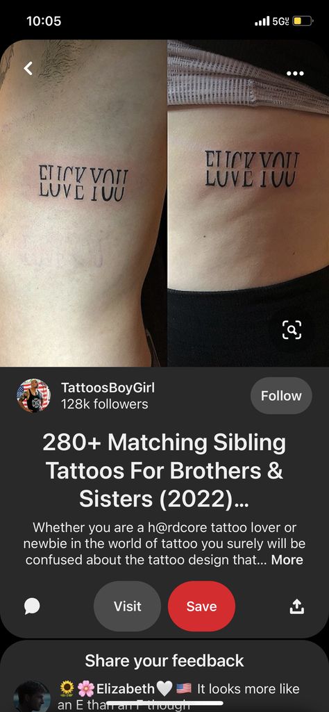 Sibling Tribute Tattoo, Tattoos For Younger Siblings, Older Brother Younger Sister Tattoos, Sibling Finger Tattoos, Matching Sibling Tattoos Brother Sister Simple, Funny Brother Sister Tattoos, Small Sibling Tattoos Brother And Sister, 3 Sibling Tattoos 2 Sisters 1 Brother, Big Brother Tattoo Ideas