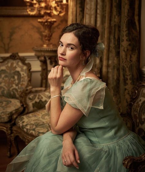 Lily James Period Drama, Sophie Beckett, Odessa Young, Historical Tv Series, Benedict Bridgerton, Michelle Fairley, Stars Photo, Wendy Darling, Best Gowns