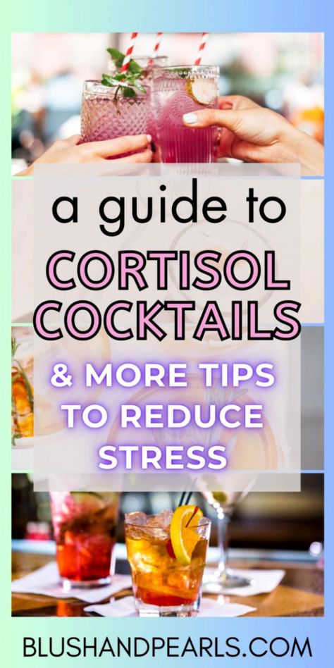 Learn what cortisol is and how this stress hormone can cause imbalances and healthy issues if it's too high. I also share helpful cortisol cocktails that help. How To Make A Cortisol Cocktail, Cortisol Reducing Exercise, Cortisol Reducing Drink, Cortisol Vitamins, Adrenal Mocktail Recipe, Cortisol Detox Drink, Cortisol Water Hack, Viral Cortisol Cocktail, Healing Cortisol