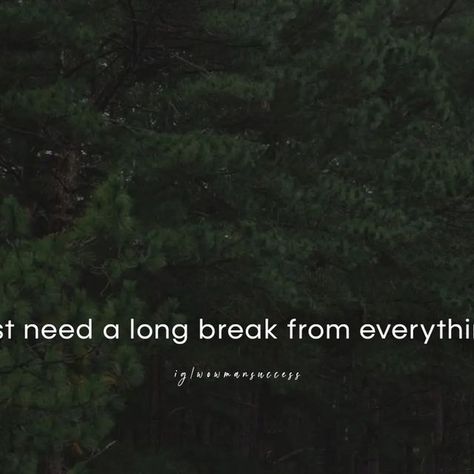 #𝟏 𝐖𝐨𝐦𝐞𝐧 𝐂𝐨𝐦𝐦𝐮𝐧𝐢𝐭𝐲 𝐐𝐮𝐨𝐭𝐞𝐬 on Instagram: "Just need a long break from everything.... Type YES to claim it❤️

👤| Tag someone who needs to see this
✓ Follow us @wowmansuccess] for more Motivation *And reels
• Tag your friends and remind them
• Save it to watch later*

❗️FOLLOW ❗️LIKE❗️COMMENTS
❗️SHARE ❗️SAVE
__ _
🔹🔶[ @wowmansuccess]
🔹🔶[ @wowmansuccess]
🔹🔶[ @wowmansuccess]
.
.
.
.
.
.
.
—
📸 | unknown
 DM For Credits OR Removal A [No copyright intended] 
©️All rights and credits reserved to the respective owner(🙏)
.
.
.
.
—
#wowmansuccess #motivation #positividade  #positivevibes #positivity #quotes #inspiration #goodvibes #motivationalquotes #positivethought  #mindset #gratitude #attitidequotes #ınstagood #attitudematters  #instamotivation #lifestyle #lifemotivati Just Need A Long Break From Everything, Break From Everything, Community Quotes, Women Community, Positivity Quotes, Need A Break, Tag Your Friends, Life Motivation, Tag Someone Who