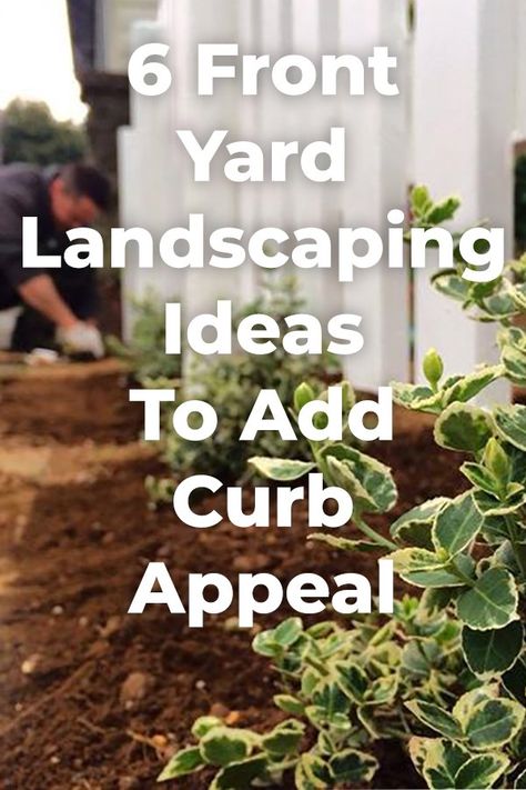 Add Curb Appeal, Rocks Landscaping, Yard Maintenance, Small Front Yard Landscaping, Small Front Yard, House Landscaping, Small Woodworking Projects, Border Plants, Front House