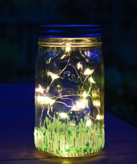 Christmas Gift Ideas For Teenage Girl, Enchanted Forest Party, Enchanted Forest Theme, Mason Jar Lanterns, Forest Party, Firefly Lights, Jar Lanterns, Wine Bottle Diy Crafts