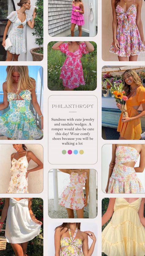 Sorority Rush Outfits Philanthropy, Mizzou Rush Outfits, Sorority Rushing Outfits, Rush Round 1 Outfit, Outfits For Rushing Sorority Recruitment, Sisterhood Sorority Outfits, Cute Rush Outfits, Rush Week Outfits Sisterhood, Uf Rush Week Outfits