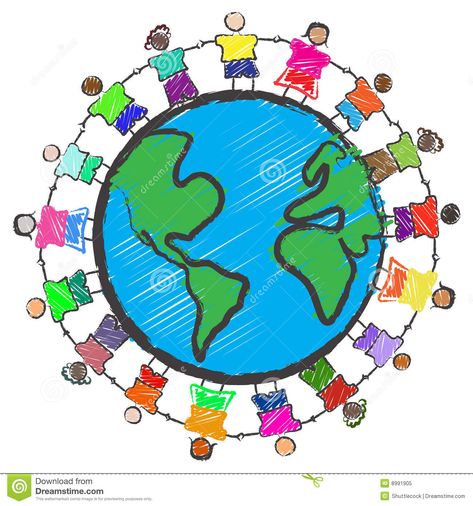 Group of kids with different races holding hands. Vector - Illustration of a gro #Sponsored , #AD, #ad, #kids, #holding, #Illustration, #races Tolerance Drawing, Tolerance Art, Tolerance Day, Globe Illustration, Teaching Primary School, People Holding Hands, Teaching Tolerance, Religious Tolerance, Wake Ideas