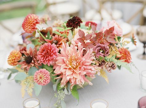 Colorful Rehearsal Dinner, Beaufort Wedding, Fall Rehearsal Dinners, Diy Arrangements, Floral Centerpiece, Wedding Rehearsal Dinner, Wedding Tattoos, Wedding Rehearsal, Wedding Art