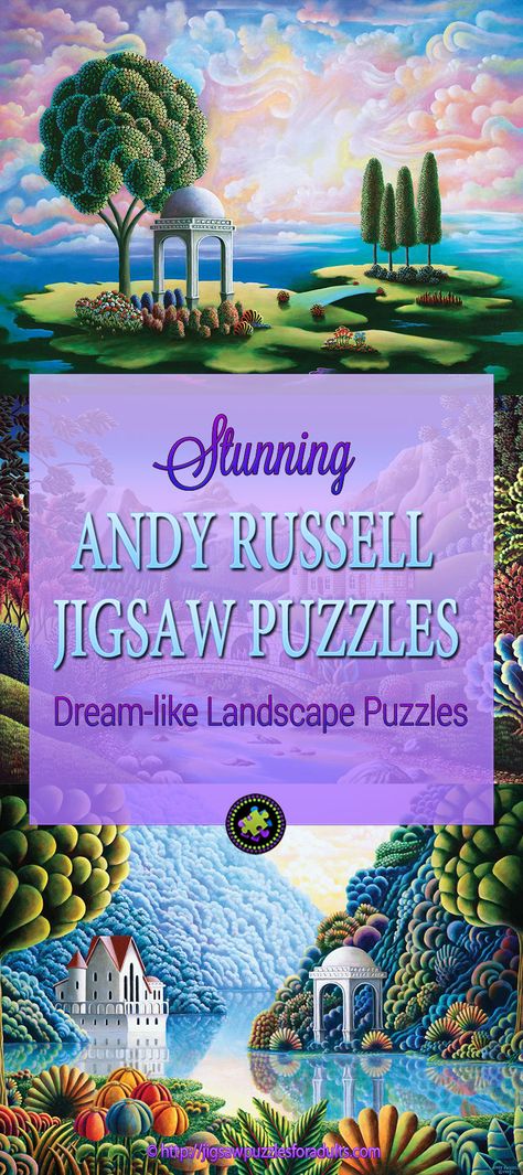 If you haven’t yet heard of Andy Russell Puzzles you really must treat yourself to one of his beautiful dream-like landscape jigsaw puzzles from his own collection of profession artwork. You will love working on one or two or maybe all of his jigsaw puzzles. Difficult Jigsaw Puzzles, Jigsaw Puzzle Accessories, Jigsaw Puzzles Art, Address List, Hobbies For Couples, Maze Game, Hobby Ideas, Online Puzzles, Jigsaws