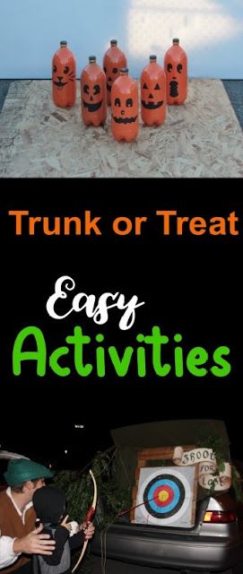 Fun Trunk or Treat Car Activity Ideas for Kids on Halloween Games For Trunk Or Treat Church, How To Organize A Trunk Or Treat, Trunk Or Treat Party Ideas, Trunk Or Treat Activity Ideas, Trunk Or Treat Activities, Car Activity, Halloween Trunk Or Treat, Pto Board, Trunker Treat Ideas