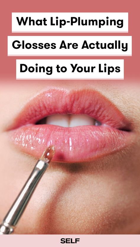 You may love your favorite lip gloss with built-in lip-plumper, but is it worth the time and money? This is what lip-plumping products are actually doing to your lips—such as causing temporary inflammation—and what you should do if you want real, long-lasting results for fuller lips. The Best Lip Plumper, Lip Gloss Plumping, Best Plumping Lip Gloss Drugstore, Best Lip Plumping Products, Plump It Lip Plumper, Best Lip Plumper Before And After, Natural Ways To Plump Lips, Best Plumping Lip Gloss, How To Plump Your Lips