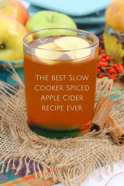 Slow Cooker Spiced Apple Cider (Non Alcoholic).... | The Diary of a Frugal Family Apple Cider Non Alcoholic, Cider Crockpot, Spiced Apple Cider Recipe, Apple Cider Recipe, Frugal Christmas, Spiced Apple Cider, Cider Recipe, Frugal Family, Best Slow Cooker