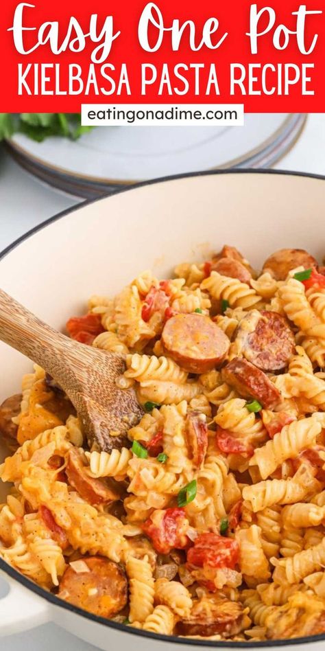 Recipes Smoked Sausage, Kielbasa Pasta Recipes, Turkey Kielbasa Recipes, Kilbasa Sausage Recipes, Easy Kielbasa Recipes, Kielbasa Sausage Recipes, Kielbasa Pasta, Pasta And Cheese, Sausage Recipes For Dinner