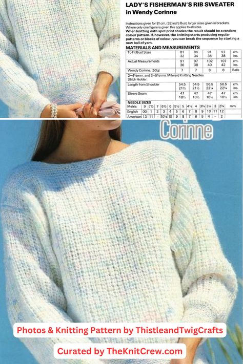 Discover this collection of 14 beginner knit sweater patterns. Knit a warm sweater and personalize the colors to match your style. Skip the searching and go straight to making your favorite sweater. Our collection of knitted sweaters has a direct link to each pattern and preview info on each design. Fishermans Rib Knitting Pattern Free, Beginner Knit Sweater, Basic Sweater Knitting Pattern, Knit Sweater Patterns, Simple Sweater Pattern, Easy Sweater Knitting Patterns, Beginner Knit, Free Knitting Patterns For Women, Ladies Cardigan Knitting Patterns