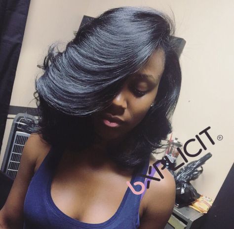 Next hair dew Side Part Bob Weave Curls, Side Braid Hairstyles, Instagram Hairstyles, Braids For Long Hair, Hair Laid, Short Natural Hair Styles, Love Hair, Weave Hairstyles, Hair Dos