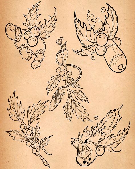 Christmas flash up for grabs! Little fun flash for the base price of $175 + supply fee + tax! Come on in and get these for the month of December and let’s shock your parents together! @incantationsonwhyte @shadowwolf_ink #flash #tattooflash #christmasflash #christmastattoo #christmastattoos #mistletoe #mistletoetattoo #edmontontattoo #edmontontattoos #edmontonflash #edmontontattooartist #edmontonart #edmontonartist #yegtattoo #yegtattoos #yegtattooartist #yegart #yegartist #funtattoo #... Christmas Ornament Tattoo, Christmas Flash Tattoo, Christmas Tattoo Flash, Edmonton Tattoo, Christmas Witch, Christmas Tattoo, Month Of December, Theme Tattoo, Flash Tattoos